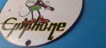 Vintage Epiphone Guitars -Les Paul Porcelain Gas Station Sign - Image 10