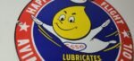 Vintage Esso Gasoline Sign – Gas Service Station Auto Tiger Tank Porcelain Sign - Image 6