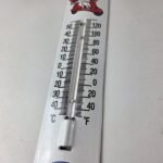 Vintage Esso Gasoline Sign – Gas Station Pump Ad Sign on Porcelain Thermometer - Image 13