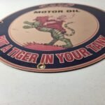 Vintage Esso Gasoline Sign – He-Man Action Figure Toys Porcelain Gas Sign - Image 10