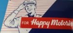 Vintage Esso Gasoline Sign – Porcelain Gas Attendant Filling Station Pump Sign - Image 3