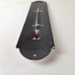 Vintage Esso Gasoline Sign – Service Pump Tiger Ad Sign on Porcelain Thermometer - Image 9