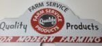 Vintage Farm Sign Topper – Gas Tractor Auto Car Porcelain License Plate Topper - Image 4