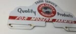 Vintage Farm Sign Topper – Gas Tractor Auto Car Porcelain License Plate Topper - Image 7