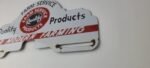 Vintage Farm Sign Topper – Gas Tractor Auto Car Porcelain License Plate Topper - Image 10