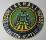 Vintage Farmall International Harvester Sign – Porcelain Gas Tractor Dealer Sign - Image 12