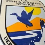 Vintage Fish Wildlife Sign – Agricultural Outdoor US Gas Pump Porcelain Sign - Image 6