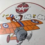 Vintage Flying A Gasoline Sign – Aviation Snoopy Porcelain Gas Pump Sign - Image 12