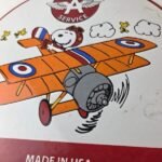 Vintage Flying A Gasoline Sign – Aviation Snoopy Porcelain Gas Pump Sign - Image 4