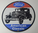 Vintage Ford Motors Sign – American Classic Garage Gas Automotive Porcelain Sign - Image 12
