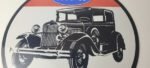 Vintage Ford Motors Sign – American Classic Garage Gas Automotive Porcelain Sign - Image 4