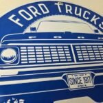 Vintage Ford Trucks Service Porcelain Sign – Gas Pump Porcelain Auto Sign - Image 5
