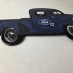 Vintage Ford Trucks Sign – Gas Motor Oil Pump Automotive Service Porcelain Sign - Image 11