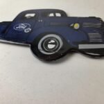 Vintage Ford Trucks Sign – Gas Motor Oil Pump Automotive Service Porcelain Sign - Image 14