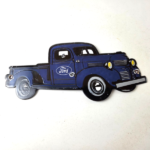 Vintage Ford Trucks Sign – Gas Motor Oil Pump Automotive Service Porcelain Sign - Image 15