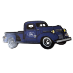 Vintage Ford Trucks Sign – Gas Motor Oil Pump Automotive Service Porcelain Sign