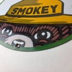 Vintage Forest Service Gas Pump Sign – Smokey the Bear Porcelain Sign - Image 14