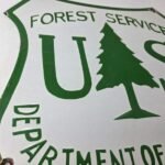 Vintage Forest Service Porcelain Sign – Agricultural National Park Gasoline Sign - Image 6