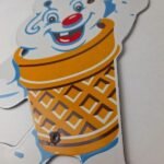 Vintage Fosters Freeze Sign – Porcelain Old Fashion Ice Cream Gas Pump Sign - Image 9