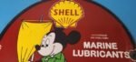 Vintage Gasoline Sign – Shell Gas Service Station Porcelain Sign - Image 3