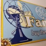 Vintage General Electric Fans Sign – Auto Light Porcelain Gas Pump Station Sign - Image 6