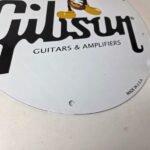Vintage Gibson Guitars – Mickey Mouse Porcelain Gas Pump Service Station Sign - Image 11