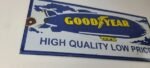 Vintage Goodyear Blimp Sign – Porcelain Service Tires Advertising Sign - Image 6