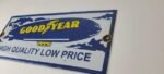 Vintage Goodyear Blimp Sign – Porcelain Service Tires Advertising Sign - Image 8