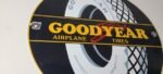 Vintage Goodyear Tires Sign – Aviation Tires Gas Advertising Pump Porcelain Sign - Image 6