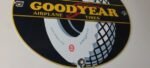 Vintage Goodyear Tires Sign – Aviation Tires Gas Advertising Pump Porcelain Sign - Image 7