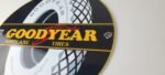 Vintage Goodyear Tires Sign – Aviation Tires Gas Advertising Pump Porcelain Sign - Image 9