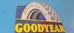 Vintage Goodyear Tires Sign – Aviation Tires Gas Motor Oil Pump Porcelain Sign - Image 5