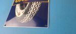 Vintage Goodyear Tires Sign – Porcelain Gas Service Convex Advertising Sign - Image 10