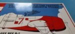 VINTAGE GRANVILLE BROS AIRCRAFT PORCELAIN GAS SERVICE STATION AIRPLANE 14" SIGN - Image 9