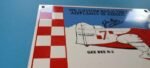 VINTAGE GRANVILLE BROS AIRCRAFT PORCELAIN GAS SERVICE STATION AIRPLANE 14" SIGN - Image 4