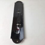 Vintage Gulf Racing Sign – Gas Service Pump Ad Sign on Porcelain Thermometer - Image 12