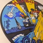 Vintage Harbor Gasoline Sign – Mickey Gas Pump Motor Oil Porcelain Sign - Image 6