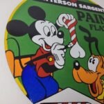 Vintage Hardware Paint Sign – Porcelain Patterson Sargent Store Gas Pump Sign - Image 6