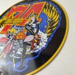 Vintage Harley Davidson Motorcycles Sign – 74' Biker Gas Pump Porcelain Sign - Image 13