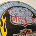 Vintage Harley Davidson Motorcycles Sign – Classic Ride Porcelain Gas Pump Sign - Image 5
