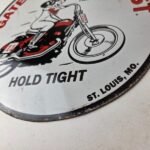 Vintage Harley Davidson Motorcycles Sign – Gas Pump Gateway West Porcelain Sign - Image 14