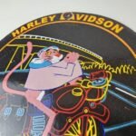 Vintage Harley Davidson Motorcycles Sign – Neon Pink Panther Porcelain Gas Sign - Image 12