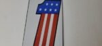Vintage Harley Davidson Motorcycles Sign – Number One USA American Flag Gas Sign - Image 3