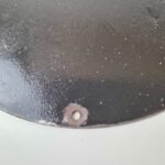 Vintage Harley Davidson Motorcycles Sign – Outlaws Skull Gas Pump Porcelain Sign - Image 8