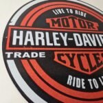 Vintage Harley-Davidson Motorcycles Sign – Porcelain Live to Ride Gas Pump Sign - Image 6