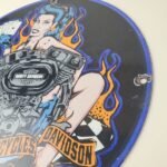 Vintage Harley Davidson Motorcycles Sign – Ride Biker Gas Pump Porcelain Sign - Image 9
