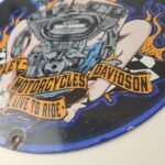Vintage Harley Davidson Motorcycles Sign – Ride Biker Gas Pump Porcelain Sign - Image 10