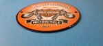 Vintage Harley Davidson Motorcycles Sign – Spark Plugs Gas Pump Porcelain Sign - Image 11