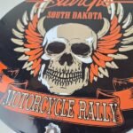 Vintage Harley Davidson Motorcycles Sign – Sturgis Rally Gas Pump Porcelain Sign - Image 4