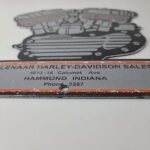 Vintage Harley Davidson Motorcycles Sign – USA Engine Repair Service Gas Sign - Image 11